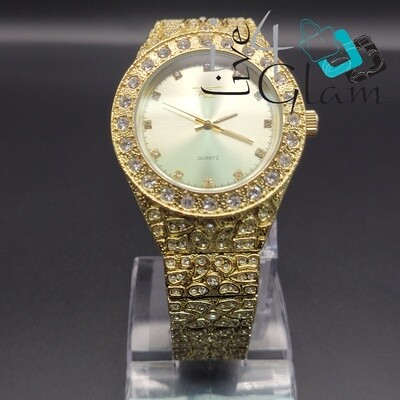 Iced Out Nugget CZ Watch