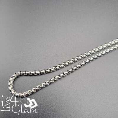 Stainless Steel 3mm Mirror Link Chain