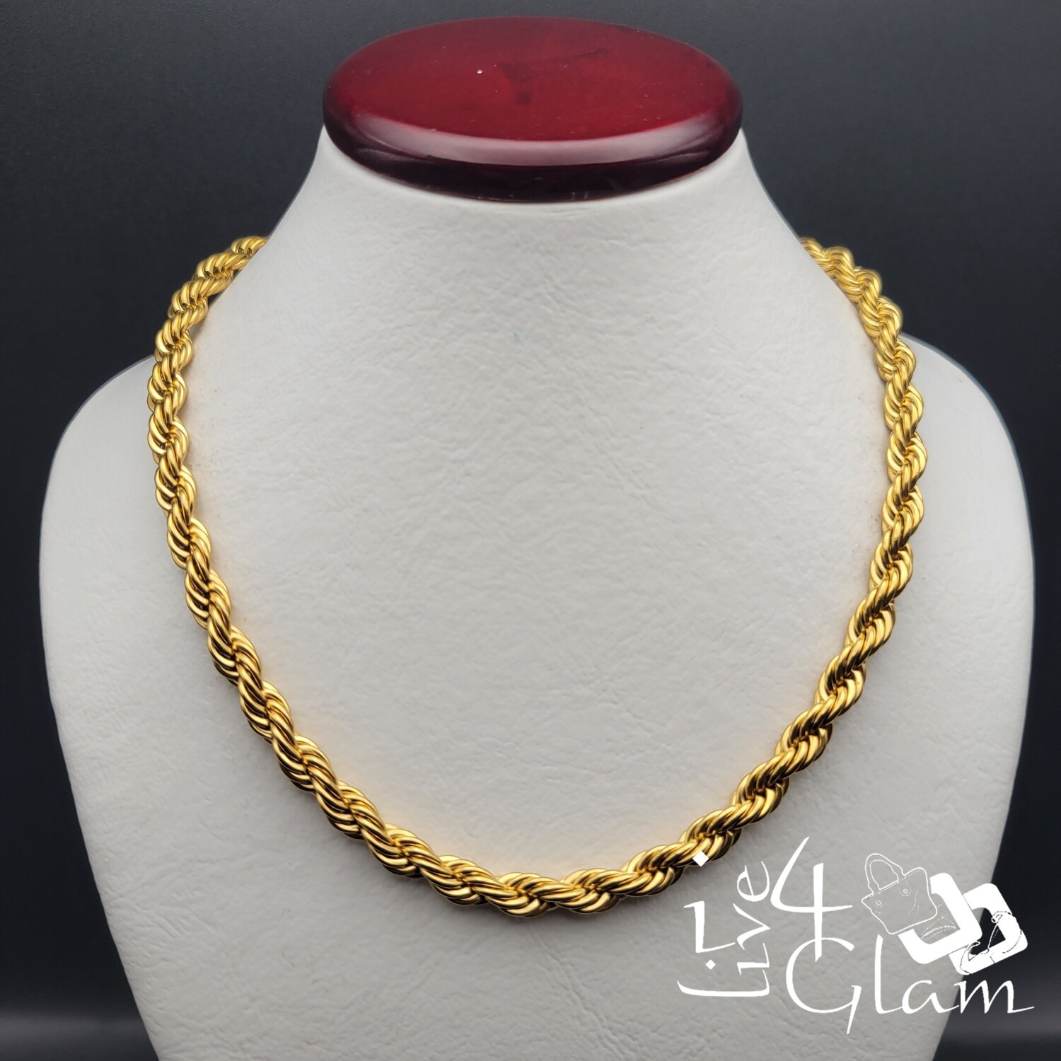 Stainless Steel Large 20&quot; Rope Chain 5mm