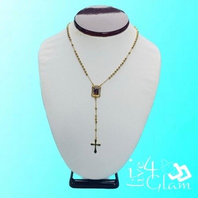 Stainless Steel 3mm Small Rosary Scapular Chain