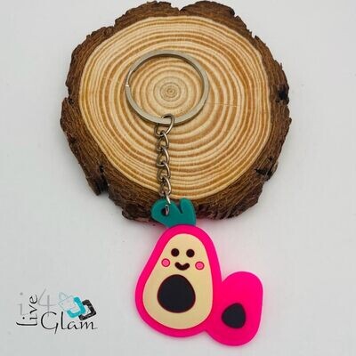 Avocado Keychain