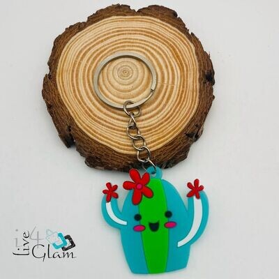 Cactus Keychain