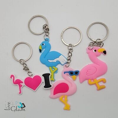 Flamingo Keychain