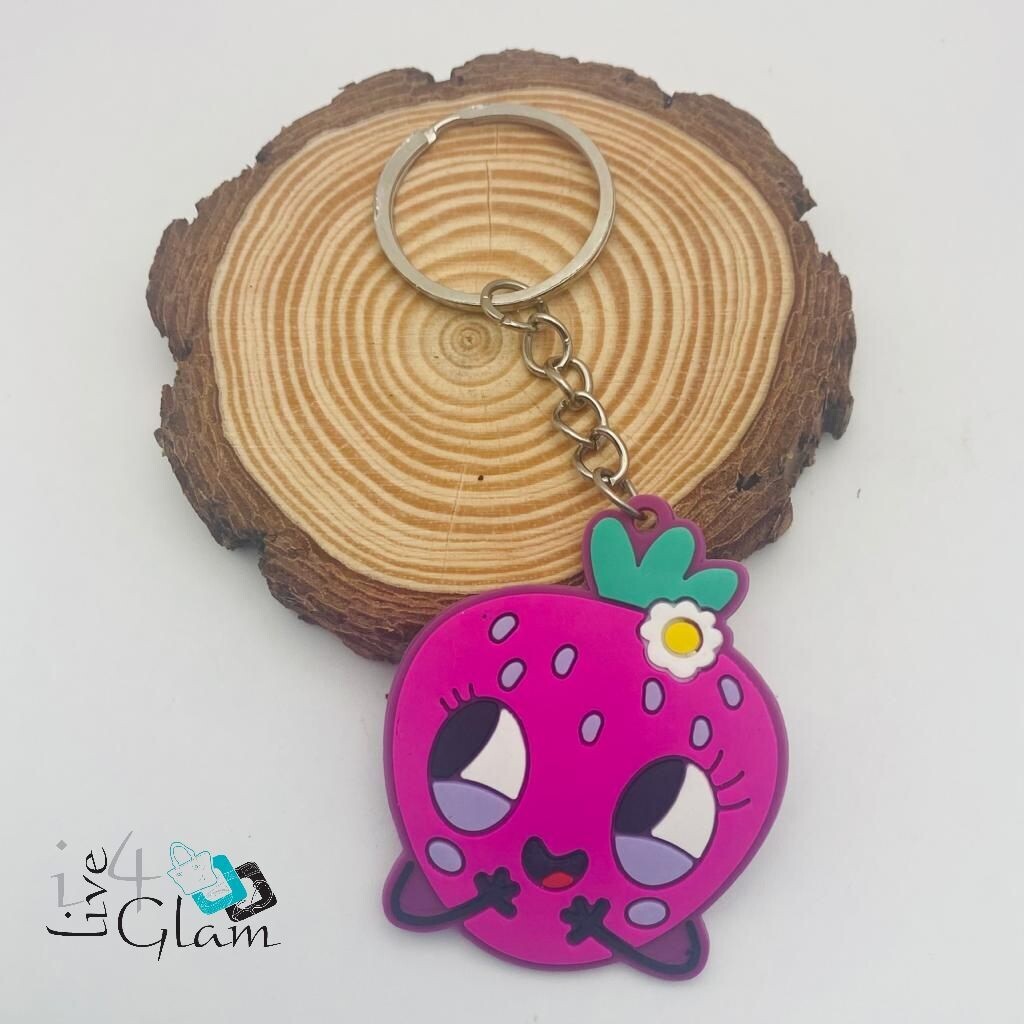 Fruit Keychain, Style: Strawberry