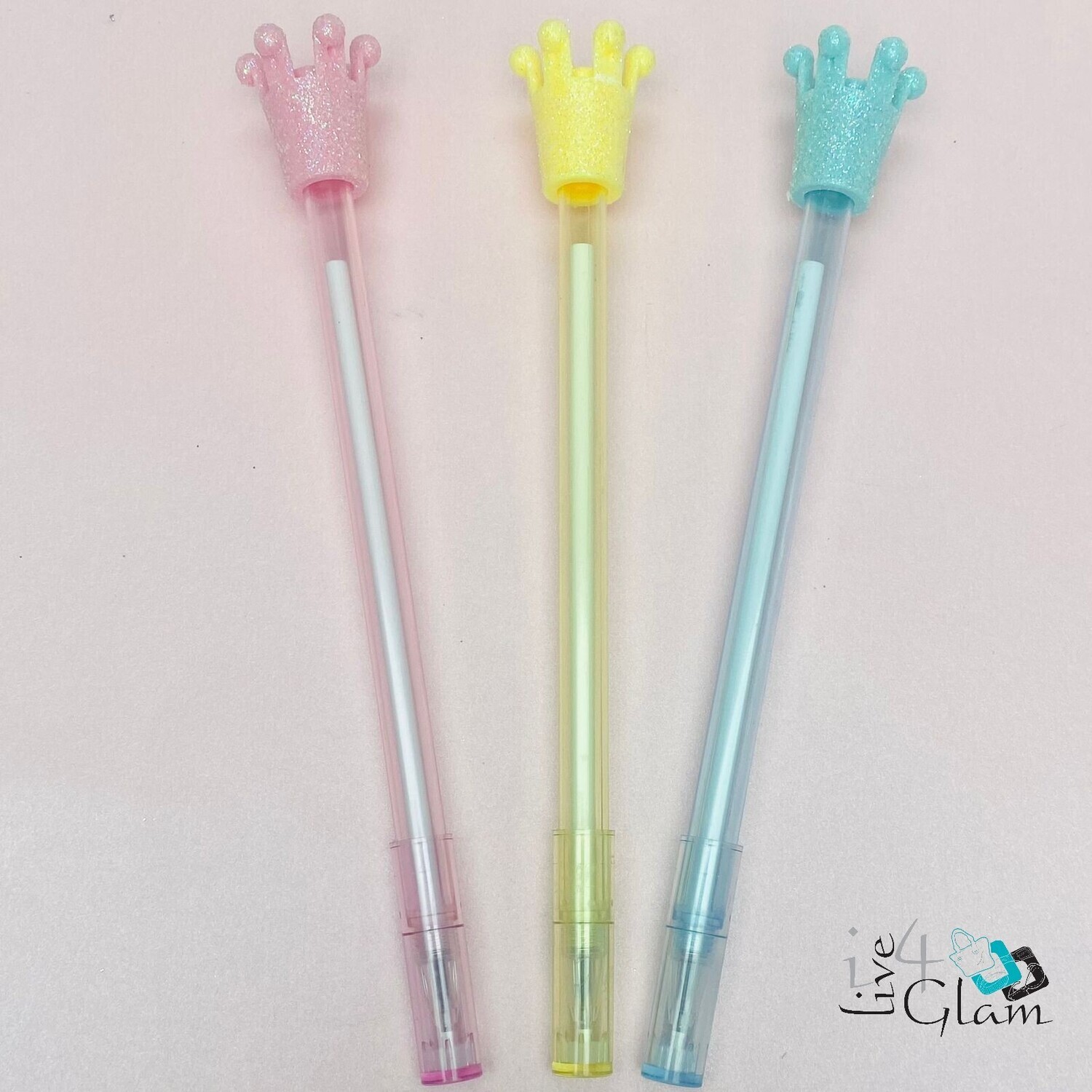 Glitter Crown Pen