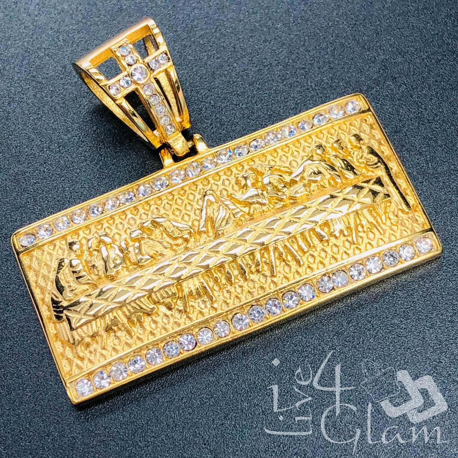 Stainless Steel Large Rectangle Last Supper
