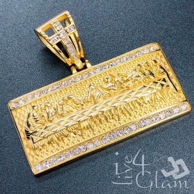 Stainless Steel Large Rectangle Last Supper