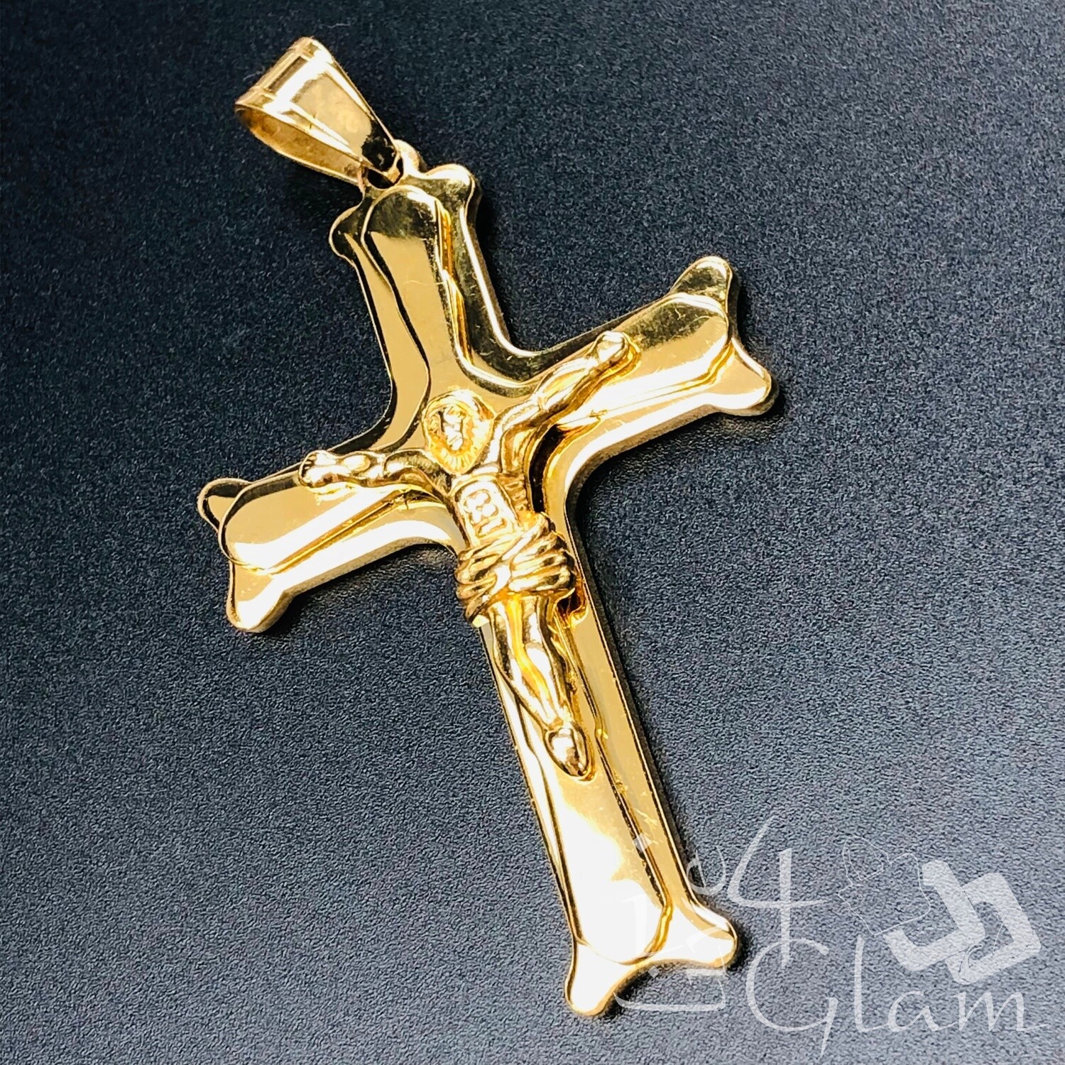 Stainless Steel Medium Crucifix Cross