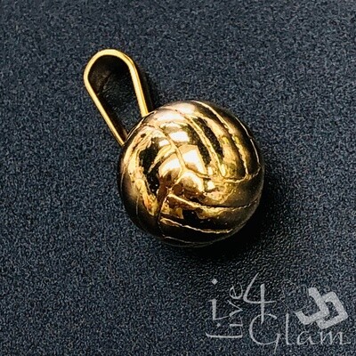 Stainless Steel Volleyball Pendant