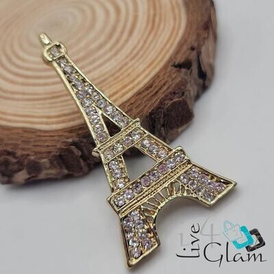 Eiffel Tower Broach Swaroski Crystal