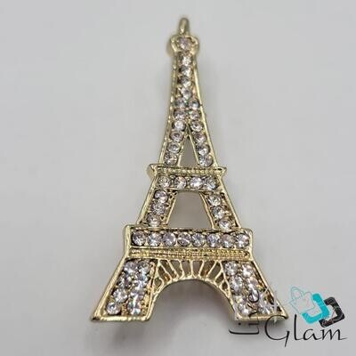 Eiffel Tower Broach Swaroski Crystal