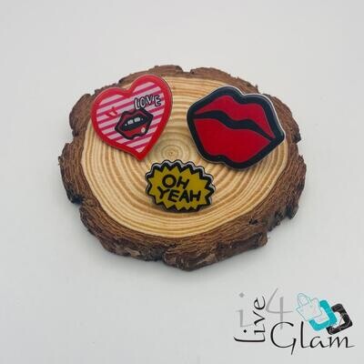 Three Piece Fashion Pin