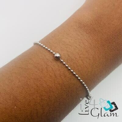 Stainless Steel Ball Bracelet