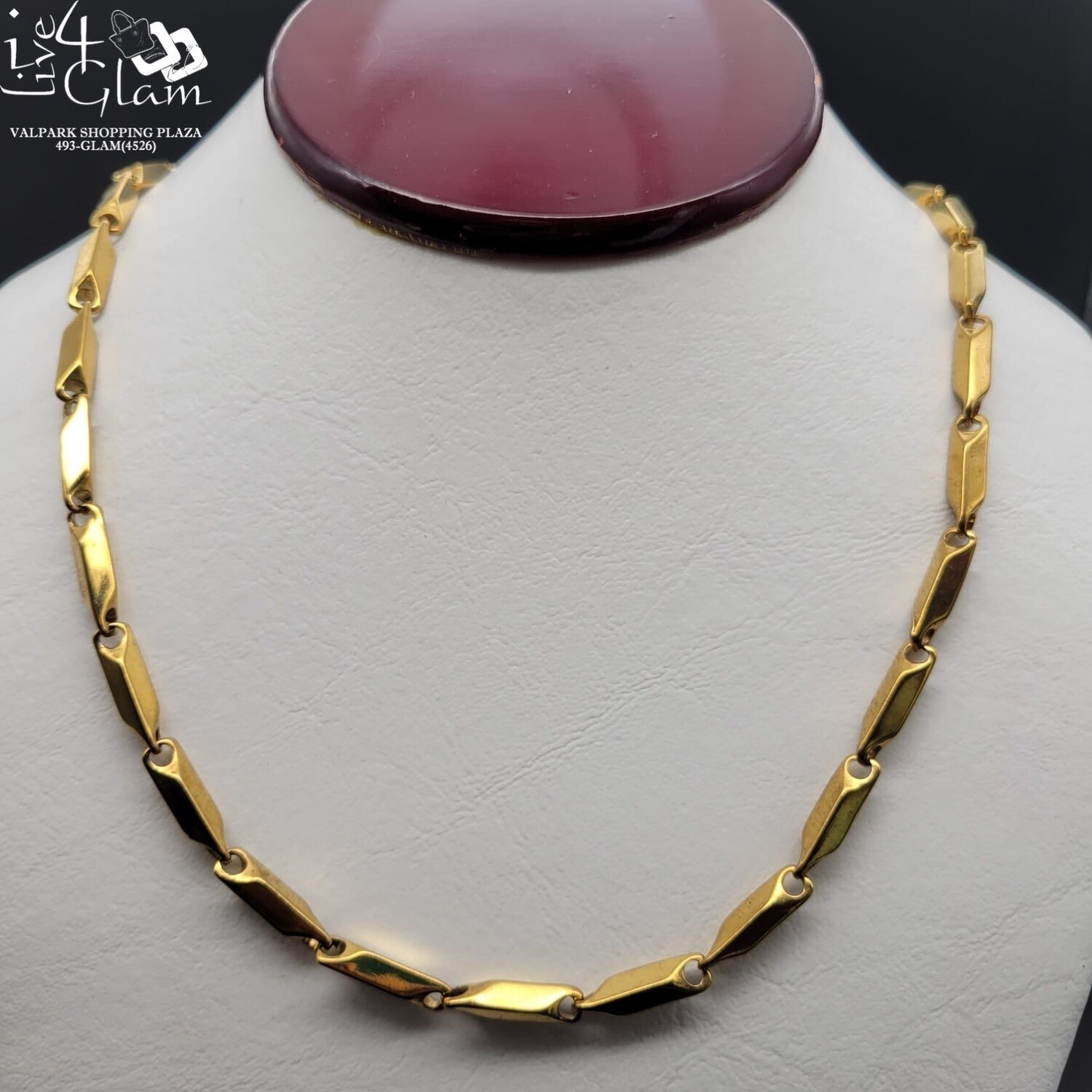 Stainless Steel Bullet 30&quot; Chain 4mm