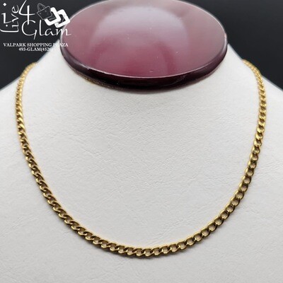 Stainless Steel 24&quot; Cuban Chain 4mm