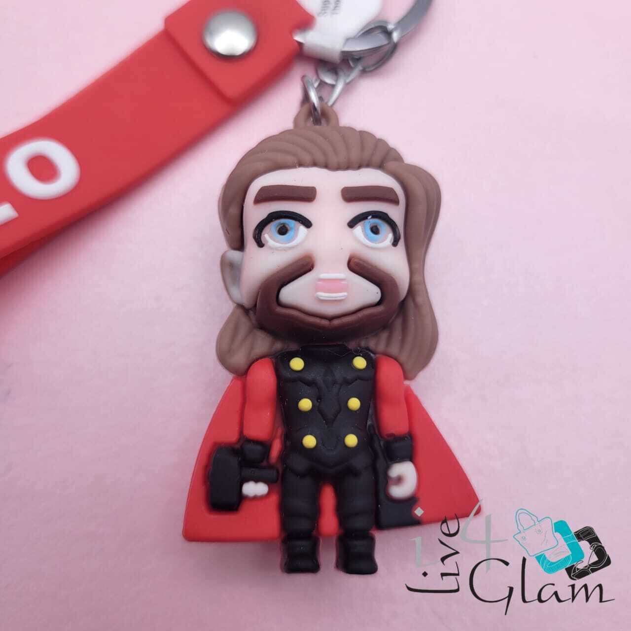 Superhero Keychain, Color: Thor
