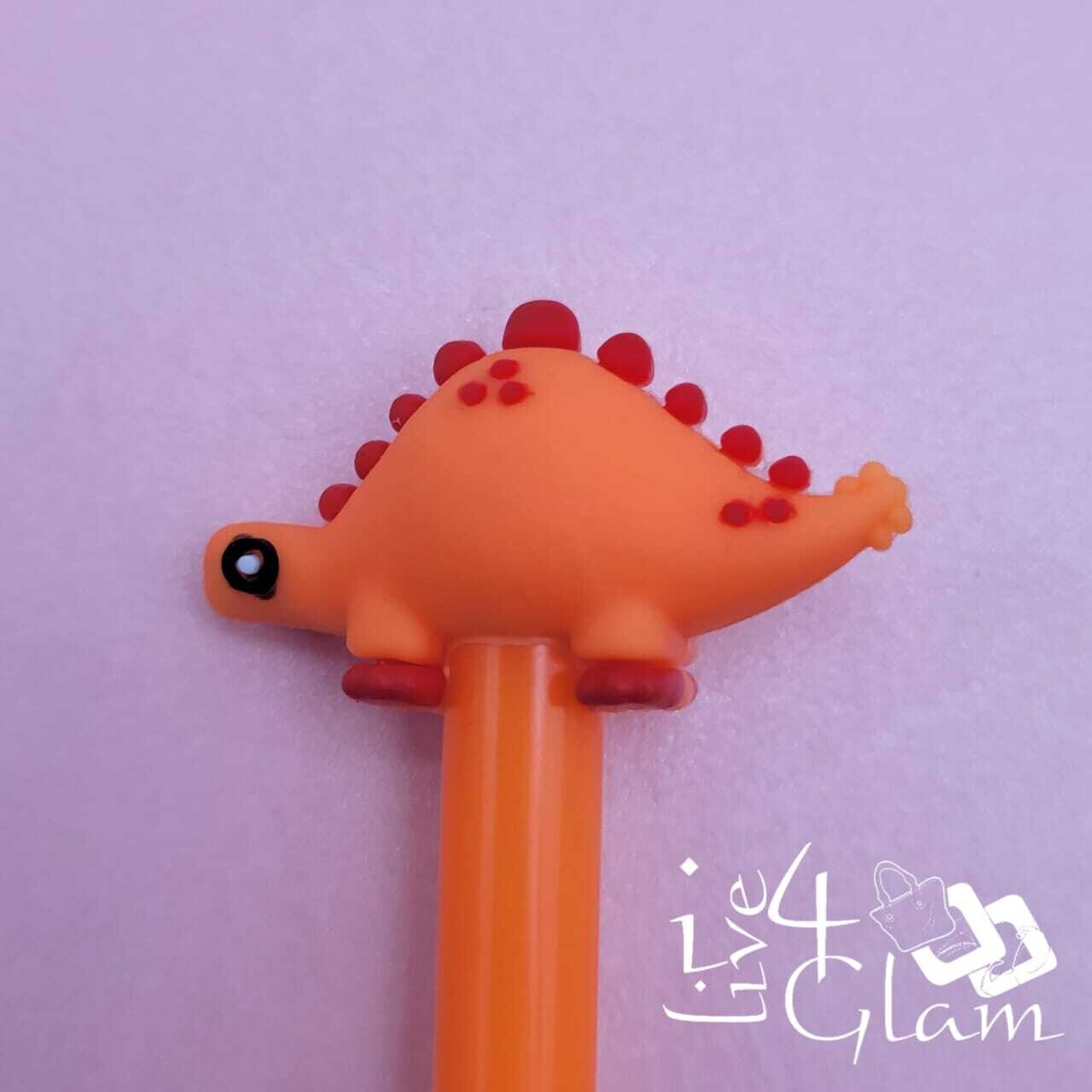 Orange Dinosaur Pen, Style: Style 1