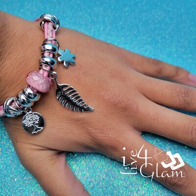 Fashion Charm Leather Bracelet