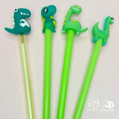 Green Dinosaur Pen