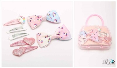 Unicorn Bow Clip Case