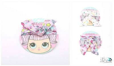 Melody Print Hair Scrunchie