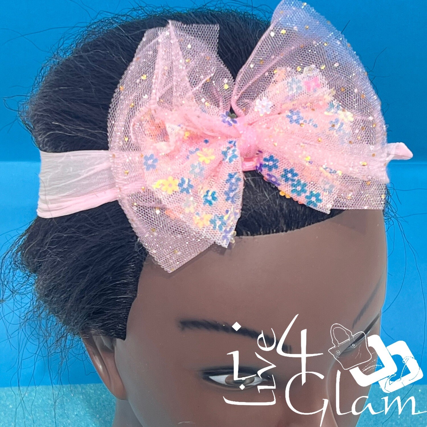 Mesh Headband, Color: Pink