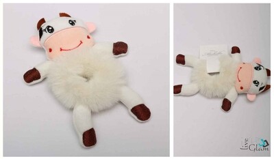 Character Cow Scrunchie