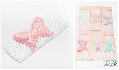 Butterfly Elastic Headband 