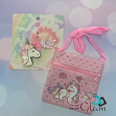 Unicorn Princess Clip Set