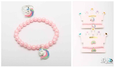 Princess Collection Ring Bracelet Set 