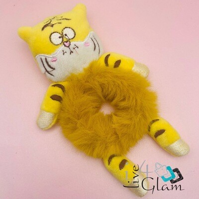 Character  Cat  Scrunchie