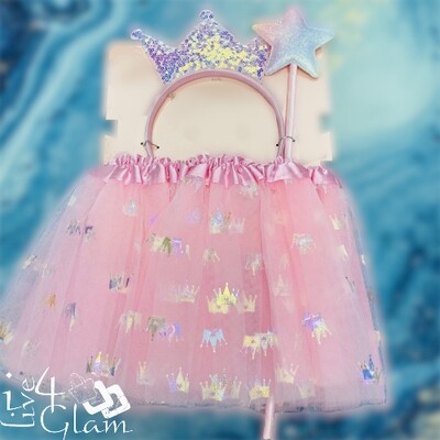 Tutu w Wand &amp; Headband