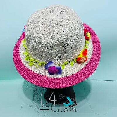 Kid's Flower Floppy Hat 