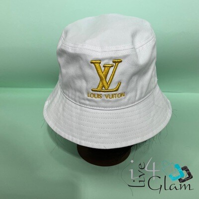 Louis Vuitton Style Fashion Bucket Hat