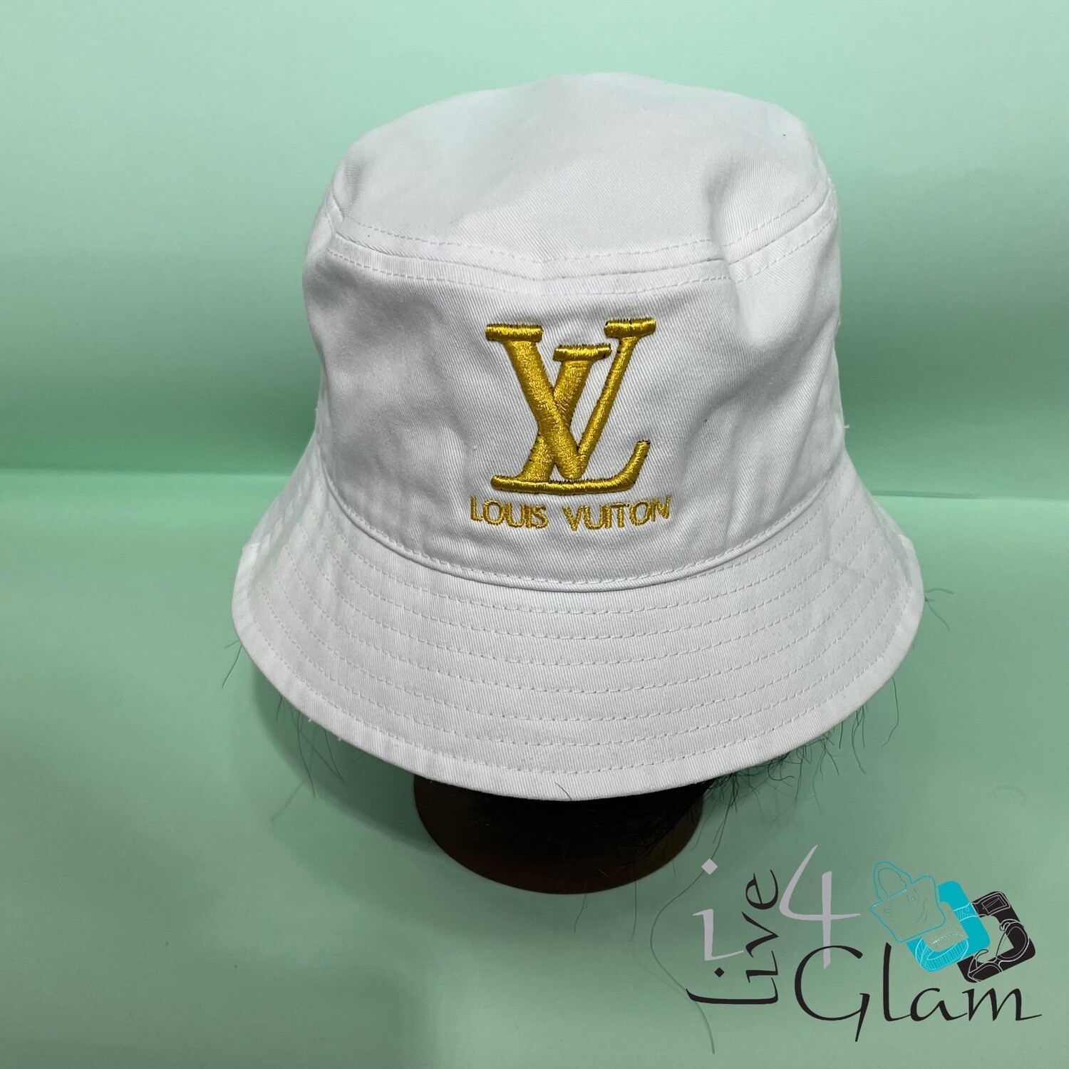Louis Vuitton Style Fashion Bucket Hat