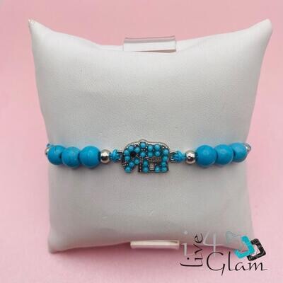 Turquoise Elephant Bracelet