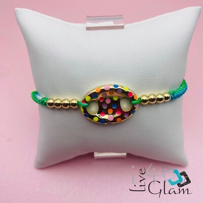 Gucci Puff Pull String Bracelet