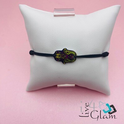 Hamsa Hand String Bracelet