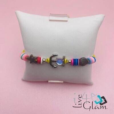 Anchor Colorful String Bracelet