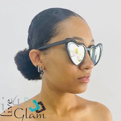Adult Heart Shaped Sunglasses
