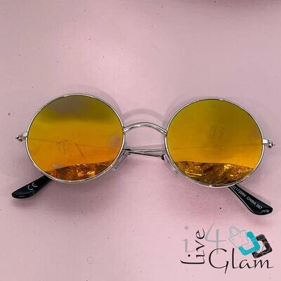 Circle Reflective Sunglasses
