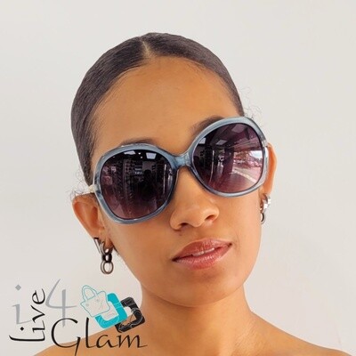 Sunglasses Oval Honey Comb