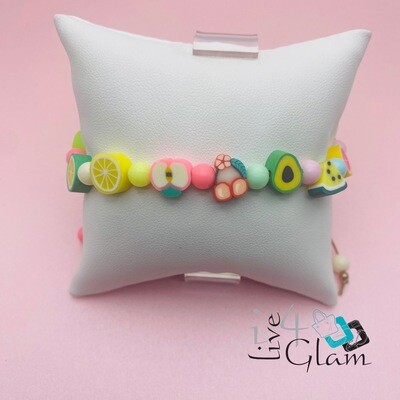 Fruit Pull String Bracelet