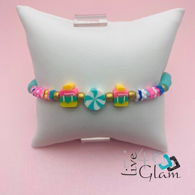 Candy Pull String Bracelet