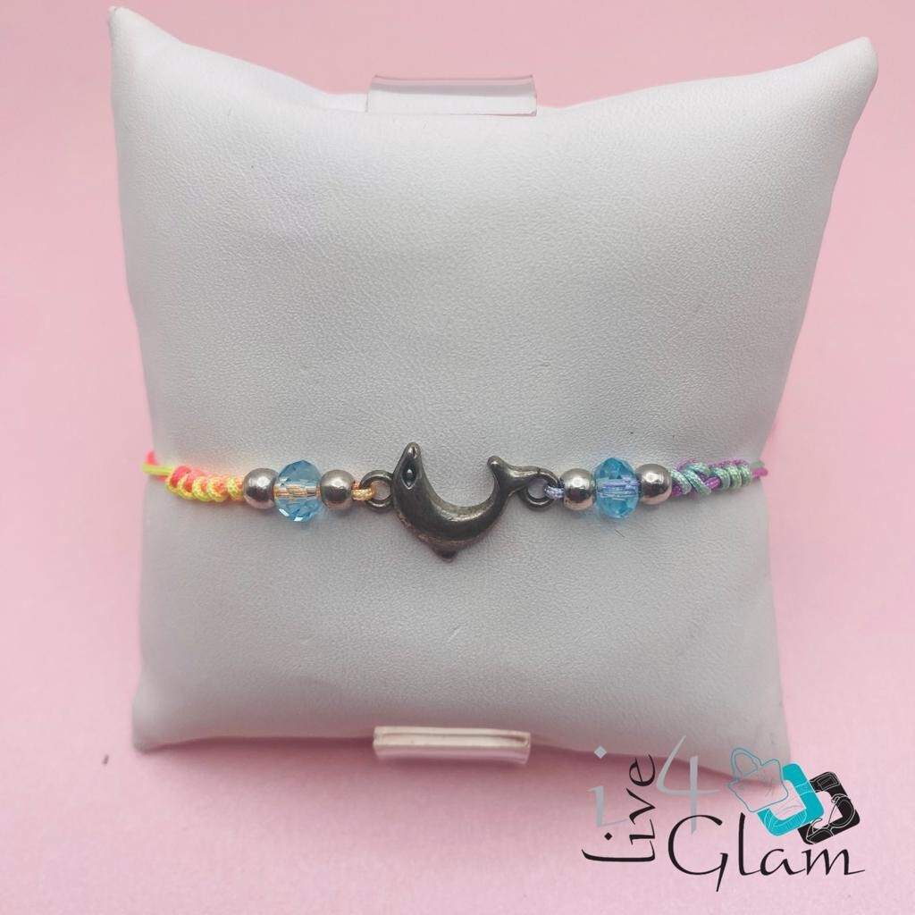 Dolphin Colorful String Bracelet
