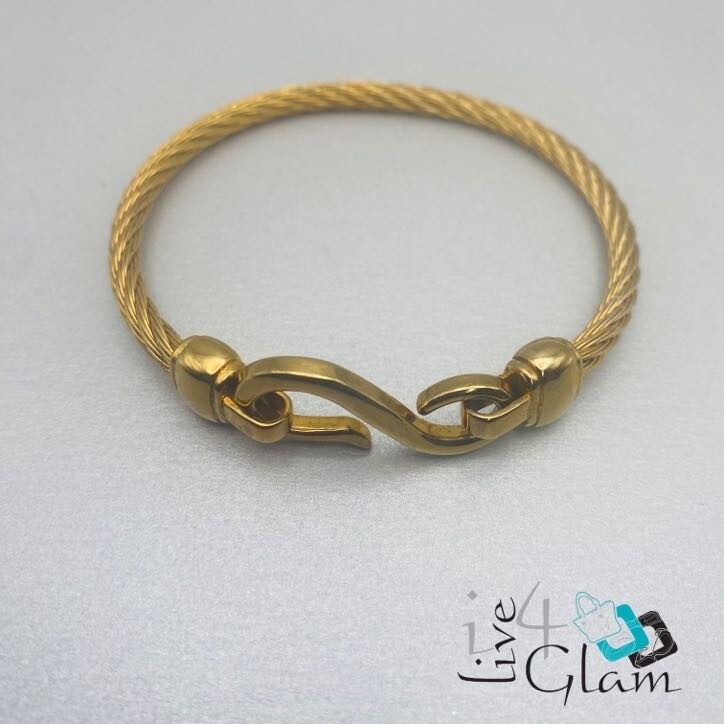 Stainless Steel Cable Infinity Hand Band