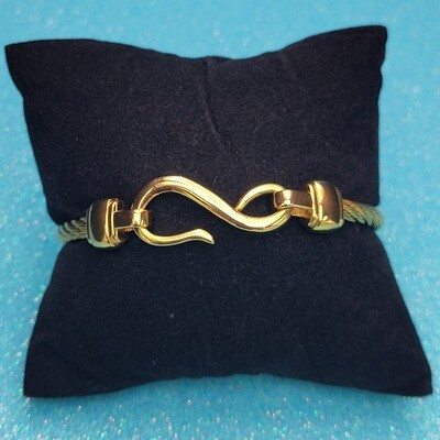 Stainless Steel Cable Infinity Hand Band