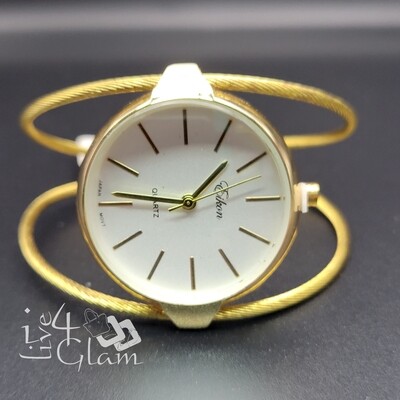 Eikon Fancy Bracelet Watch Gold