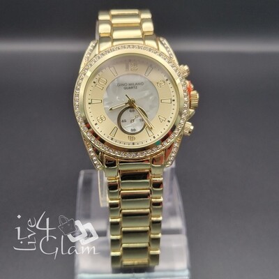 Gino Milano Mother Of Pearl Women&#39;s Watch