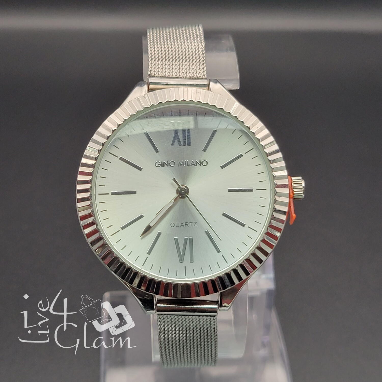 Mesh Large Face Female Watch